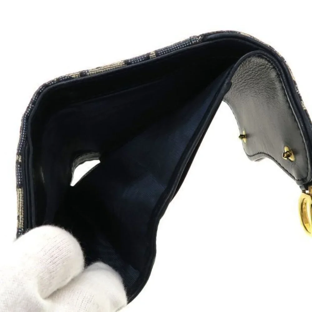 Christian Dior Saddle Lotus Wallet S5652 Ctzq m928